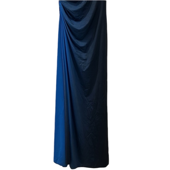 Bari Jay Blue Ombre Evening Gown - Picture 7 of 7
